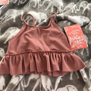 Dusty rose mini top